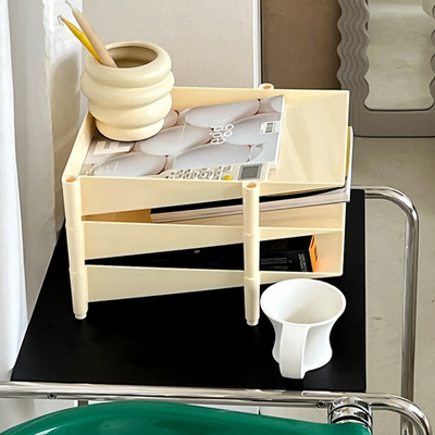 Étagère pour Bureau - OfficeRack™ - Beige