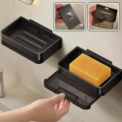 Porte savon mural adessif fixation solide